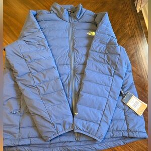 The North Face Belleview Stretch Down Jacket Shady Blue 3XL New